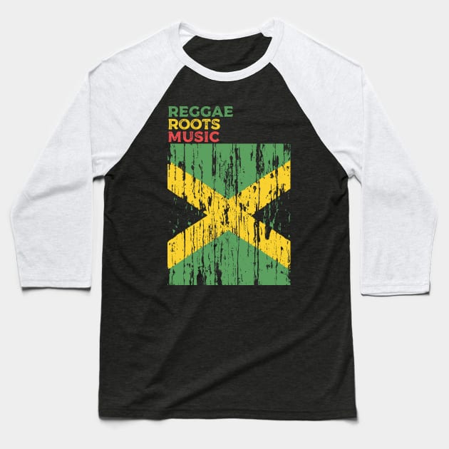 Reggae roots music Baseball T-Shirt by Yopi